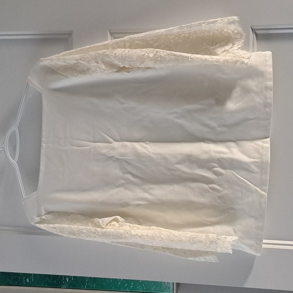 Lauren Ralph Lauren White Lace Top - Picture 2 of 6